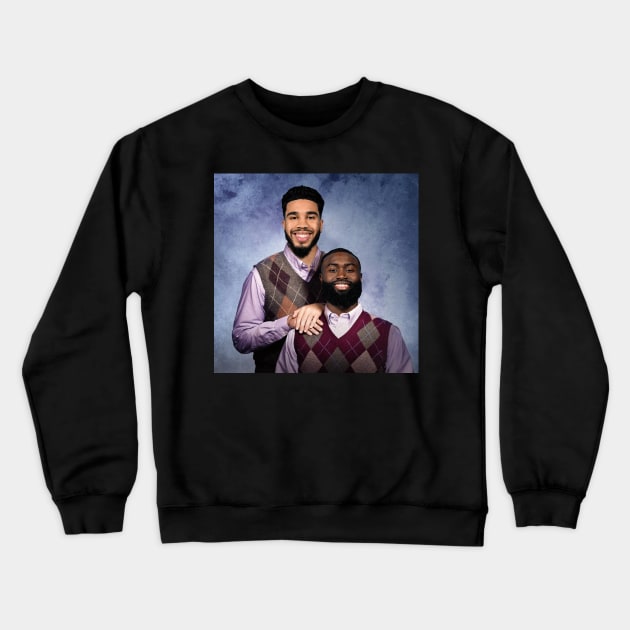 Jason and Jaylen - Step Brothers Crewneck Sweatshirt by Buff Geeks Art